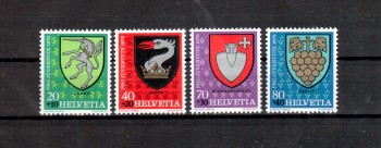 Schweiz Michelnummer 1165 - 1168 postfrisch
