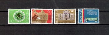 Schweiz Michelnummer 1170 - 1173 postfrisch