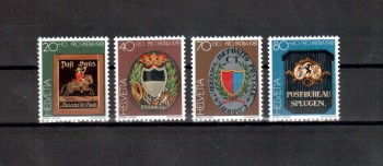 Schweiz Michelnummer 1199 - 1202 postfrisch