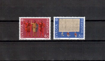 Schweiz Michelnummer 1221 - 1222 postfrisch Schweiz Michelnummer 1221 - 1222 postfrisch