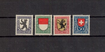 Schweiz Michelnummer 209 - 212 postfrisch
