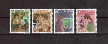 Schweiz Michelnummer 1405 - 1408 postfrisch