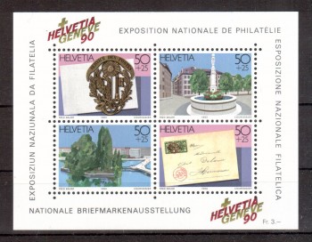 Schweiz Michelnummer 1427 - 1430 Block 26 postfrisch Schweiz Michelnummer 1427 - 1430 Block 26 postfrisch