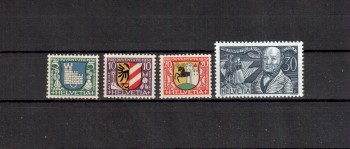 Schweiz Michelnummer 241 - 244 postfrisch