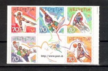 Schweiz Michelnummer 1658 - 1662 postfrisch