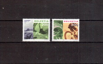 Schweiz Michelnummer 1744 - 1745 postfrisch Schweiz Michelnummer 1744 - 1745 postfrisch