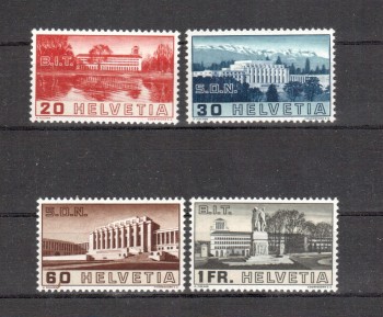 Schweiz Michelnummer 321 - 324 postfrisch