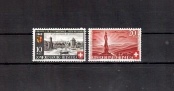 Schweiz Michelnummer 408 - 409 postfrisch