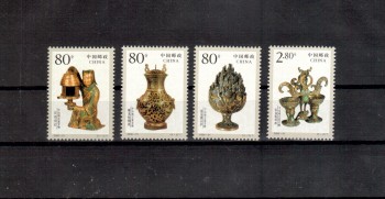 China Volksrepublik Michelnummer 3182 - 3185 postfrisch