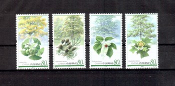 China Volksrepublik Michelnummer 3730 - 3733 postfrisch