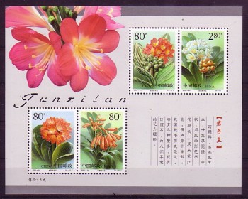 China Volksrepublik Michelnummer Block 96 postfrisch