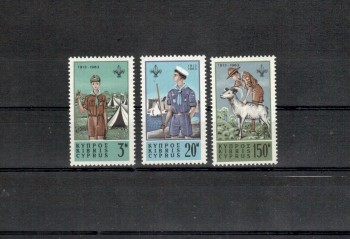 Zypern Michelnummer 220 - 222 postfrisch