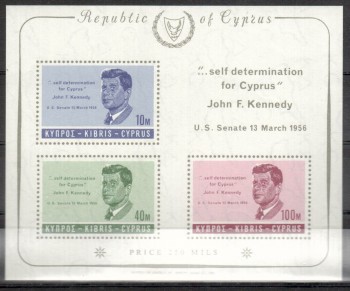 Zypern Michelnummer Block 3 postfrisch