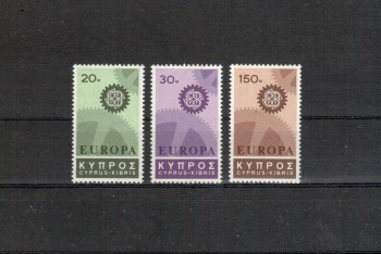 Zypern Michelnummer 292 - 294 postfrisch Zypern Michelnummer 292 - 294 postfrisch