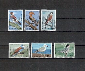 Zypern Michelnummer 322 - 327 postfrisch