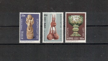 Zypern Michelnummer 435 - 437 postfrisch