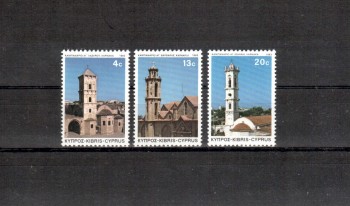 Zypern Michelnummer 605 - 607 postfrisch Zypern Michelnummer 605 - 607 postfrisch