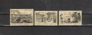 Zypern Michelnummer 608 - 610 postfrisch Zypern Michelnummer 608 - 610 postfrisch