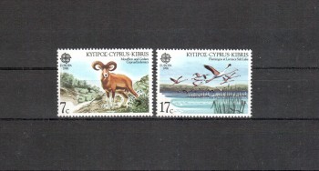 Zypern Michelnummer 655 - 656 postfrisch