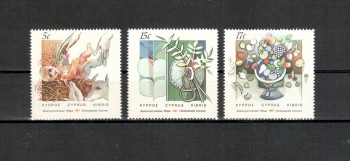 Zypern Michelnummer 690 - 692 postfrisch