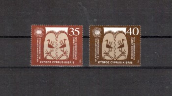 Zypern Michelnummer 813 - 814 postfrisch