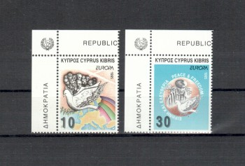 Zypern Michelnummer 854 - 855 postfrisch