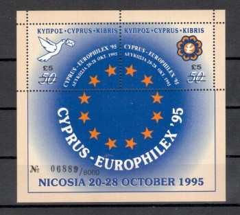 Zypern Michelnummer Block 18 postfrisch
