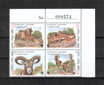 Zypern Michelnummer 914 - 917 postfrisch