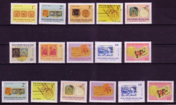 frz.Polynesien Michelnummer Dienst 16 - 25 mit C Varianten von 1997 postfrisch 