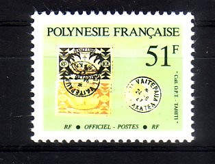 frz.Polynesien Michelnummer Dienst 26 postfrisch 