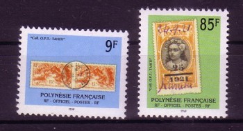 frz.Polynesien Michelnummer Dienst 27 - 28 postfrisch 