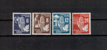 DDR Michelnummer 276 - 279 postfrisch