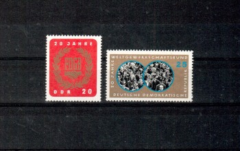 DDR Michelnummer 1115 - 1116 postfrisch