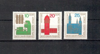 DDR Michelnummer 1117 - 1119 postfrisch