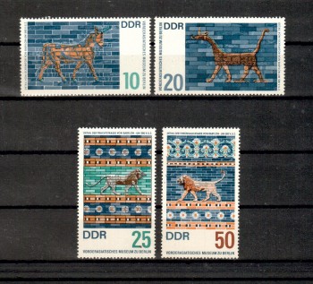 DDR Michelnummer 1229 - 1232 postfrisch