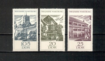 DDR Michelnummer 1233 - 1235 postfrisch