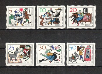 DDR Michelnummer 1236 - 1241 postfrisch