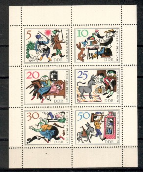 DDR Michelnummer 1236 - 1241 Kleinbogen postfrisch