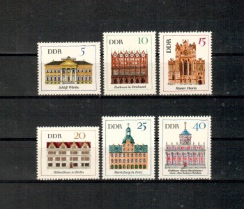 DDR Michelnummer 1245 - 1250 postfrisch