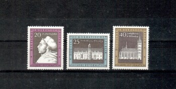 DDR Michelnummer 1317 - 1319 postfrisch