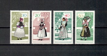 DDR Michelnummer 1353 - 1356 postfrisch