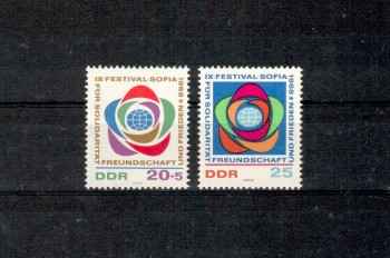 DDR Michelnummer 1377 - 1378 postfrisch