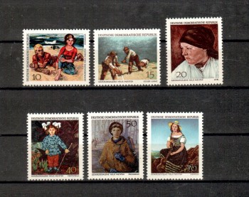 DDR Michelnummer 1393 - 1398 postfrisch DDR Michelnummer 1393 - 1398 postfrisch