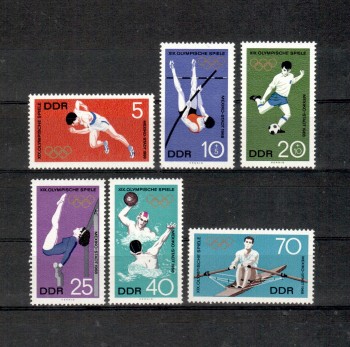 DDR Michelnummer 1404 - 1409 postfrisch DDR Michelnummer 1404 - 1409 postfrisch