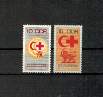 DDR Michelnummer 1466 - 1467 postfrisch