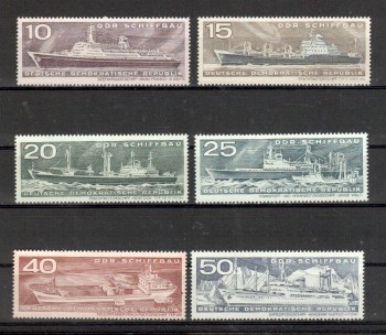 DDR Michelnummer 1693 - 1698 postfrisch DDR Michelnummer 1693 - 1698 postfrisch