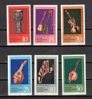 DDR Michelnummer 1708 - 1713 postfrisch DDR Michelnummer 1708 - 1713 postfrisch