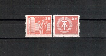 DDR Michelnummer 1899 - 1900 postfrisch DDR Michelnummer 1899 - 1900 postfrisch