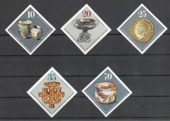 DDR Michelnummer 2182 - 2186 postfrisch