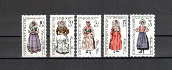 DDR Michelnummer 2210 - 2214 postfrisch